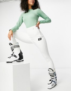 Зауженные горнолыжные брюки со штрипками ASOS 4505 Tall ski-Белый