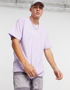 Сиреневая футболка с логотипом Liquor N Poker-Фиолетовый