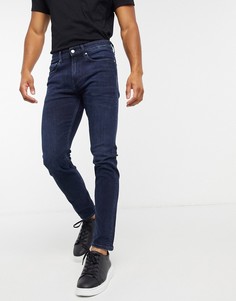 Темные джинсы скинни Calvin Klein Jeans-Синий
