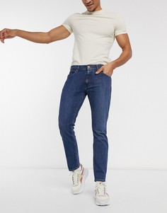 Зауженные книзу джинсы Wrangler-Голубой