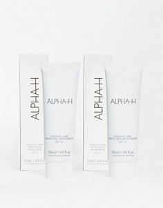 Увлажняющее корректирующее средство для лица с защитой от ультрафиолета Alpha-H Essential Skin Perfecting Moisturiser SPF15 - две штуки в упаковке - ЭКОНОМИЯ 40%-Бесцветный