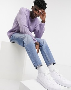 Темно-синие классические джинсы ASOS DESIGN-Голубой