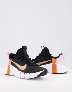 Черные кроссовки Nike Training Free Metcon-Черный