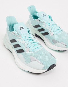 Светло-голубые кроссовки adidas Running X9000L3-Голубой