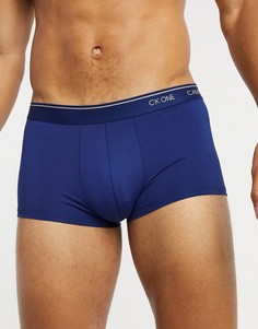 Боксеры-брифы с заниженной талией Calvin Klein CK One-Темно-синий