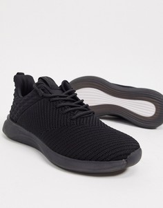 Черные трикотажные кроссовки ALDO-Черный