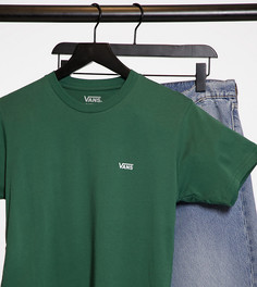 Зеленая футболка с логотипом на груди Vans эксклюзивно на ASOS-Зеленый