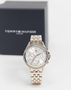 Серебристые часы с браслетом Tommy Hilfiger Ari 1781978-Серебристый