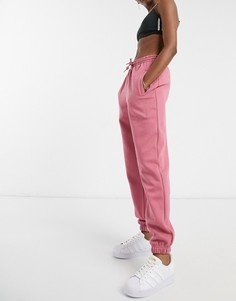 Розовые oversized-джоггеры с манжетами adidas Originals "Cozy Comfort"-Розовый