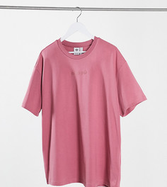 Розовая oversized-футболка adidas Originals Cosy Comfort Plus-Розовый