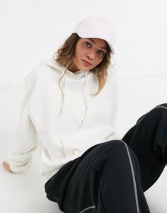 Молочно-белый oversized-худи adidas Originals Cosy Comfort