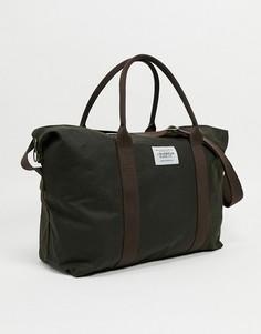 Вощеная сумка оливкового цвета Barbour Eadan-Зеленый