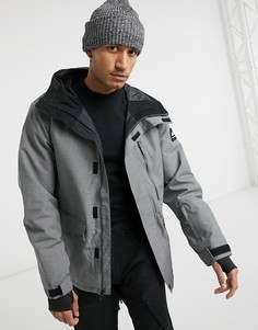 Серая горнолыжная куртка Quiksilver Mission Solid-Серый