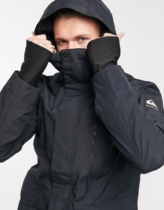 Черная горнолыжная куртка Quiksilver Mission 2L Gore-Tex-Черный