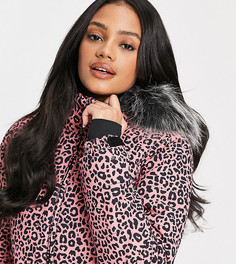 Розовая горнолыжная куртка Protest Cheetah эксклюзивно для ASOS-Розовый