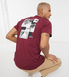 Красная футболка The North Face Stripe Mix. Эксклюзивно для ASOS-Красный