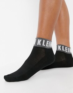 Черные носки «три четверти» с логотипом Calvin Klein-Черный