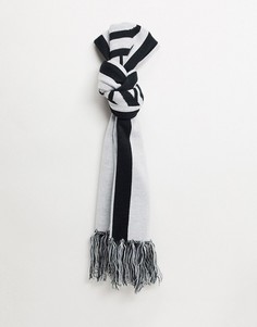 Черный шарф с логотипом Won Hundred Antwerp