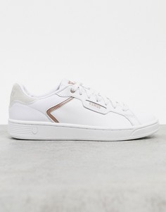 Белые кроссовки K-Swiss Clean court II CMF-Белый