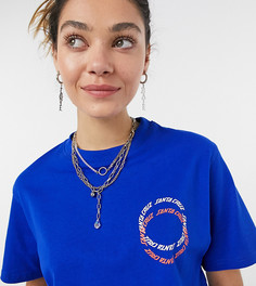 Синяя футболка Santa Cruz Rings. Эксклюзивно на ASOS-Голубой