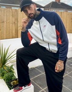 Многоцветная куртка-ветровка Nike Heritage Essentials-Белый