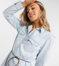 Голубое джинсовое платье Levis Plus-Синий Levis®