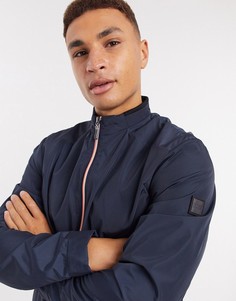 Куртка на молнии BOSS Athleisure-Темно-синий