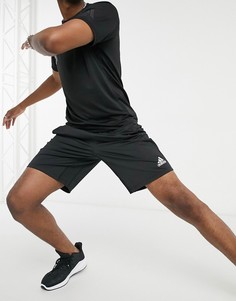 Черные шорты adidas Training-Черный