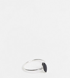 Серебряное кольцо с черным ониксом Kingsley Ryan-Серебряный