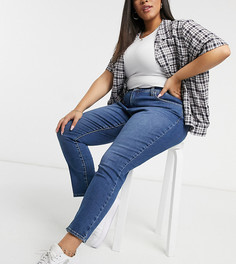 Темно-голубые выбеленные моделирующие джинсы скинни Levis Plus 311-Синий Levis®