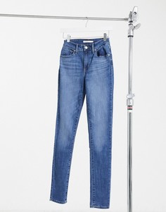 Синие джинсы скинни с завышенной талией Levis 721-Синий Levis®