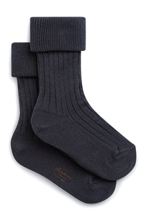 Темно-серые носки из хлопка Bonpoint