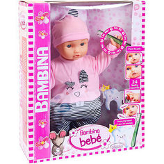 Кукла-пупс Dimian Bambina Bebe "Мой первый зуб", 46 см