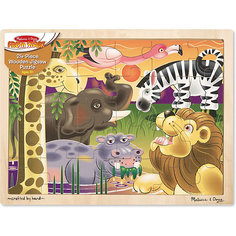 Мои первые пазлы Melissa & Doug "Африка", 24 элемента