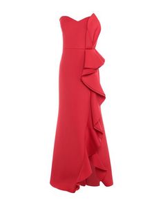 Длинное платье Badgley Mischka