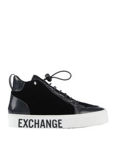 Высокие кеды и кроссовки Armani Exchange