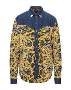 Джинсовая рубашка Versace Jeans Couture