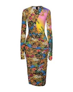 Платье длиной 3/4 Versace Jeans Couture