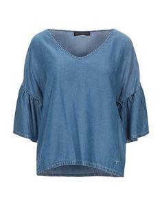 Джинсовая рубашка Trussardi Jeans