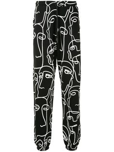 Marcelo Burlon County of Milan FACES SWEATPANTS