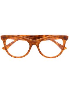 Bottega Veneta Eyewear очки черепаховой расцветки