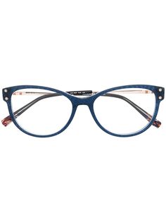 MISSONI EYEWEAR очки в оправе кошачий глаз