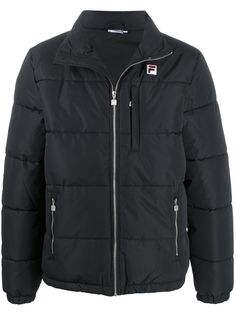 Fila пуховик с вышитым логотипом