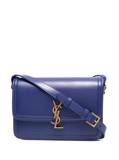 Saint Laurent сумка через плечо Solferino с логотипом