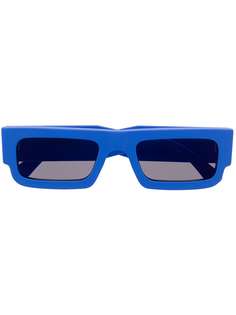 Marcelo Burlon County of Milan LOGO LOWRIDER SUNGLASSES BLUE BLACK