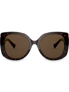 Versace Eyewear солнцезащитные очки Medusa Icon в квадратной оправе