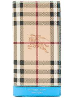 Burberry кошелек Haymarket в клетку