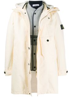 Stone Island легкая куртка с нашивкой-логотипом