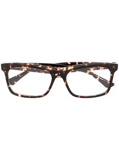 Bottega Veneta Eyewear очки в прямоугольной оправе черепаховой расцветки