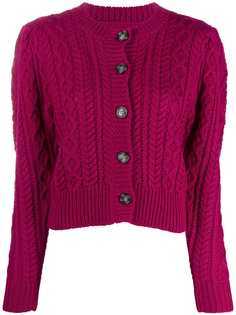 Isabel Marant Étoile кардиган фактурной вязки